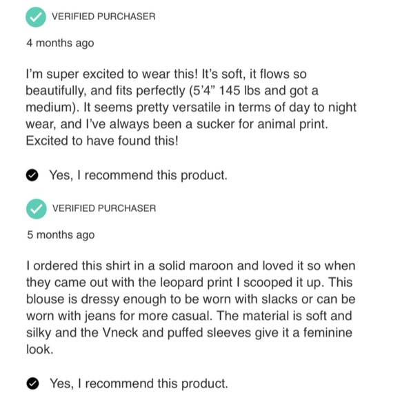 LOFT M Leopard Print Pleated Sleeve V-Neck Top Blouse • Silky Animal - Picture 8 of 13